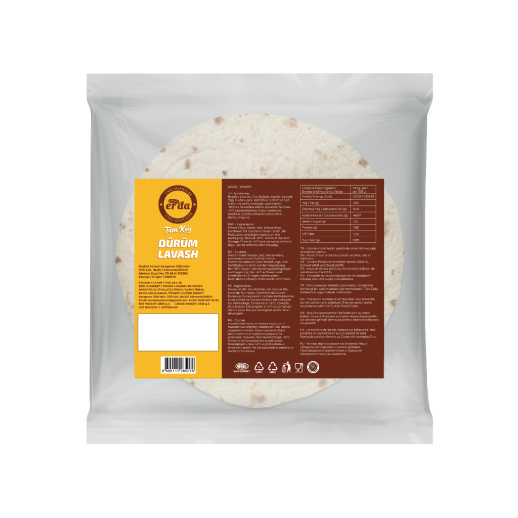 Dürüm Lavaş 110gr