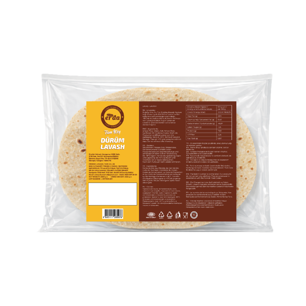 Dürüm Lavaş 150gr